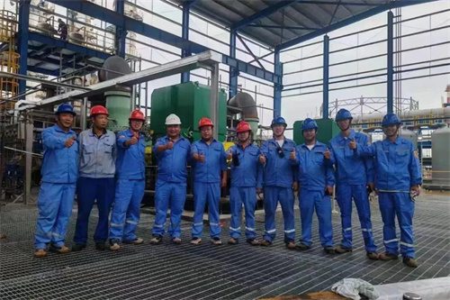 四川永英乙炔分公司真空压缩机试运行成功—逆境生长(图3)