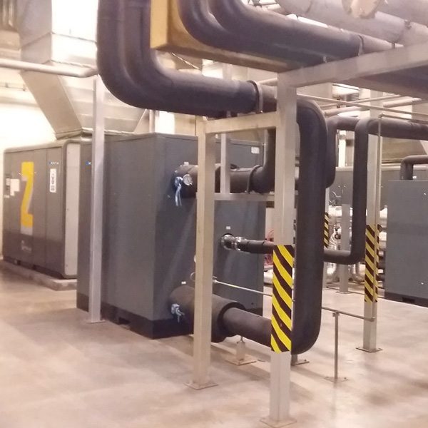 空压机废热回收机75KW(100HP)(图1)