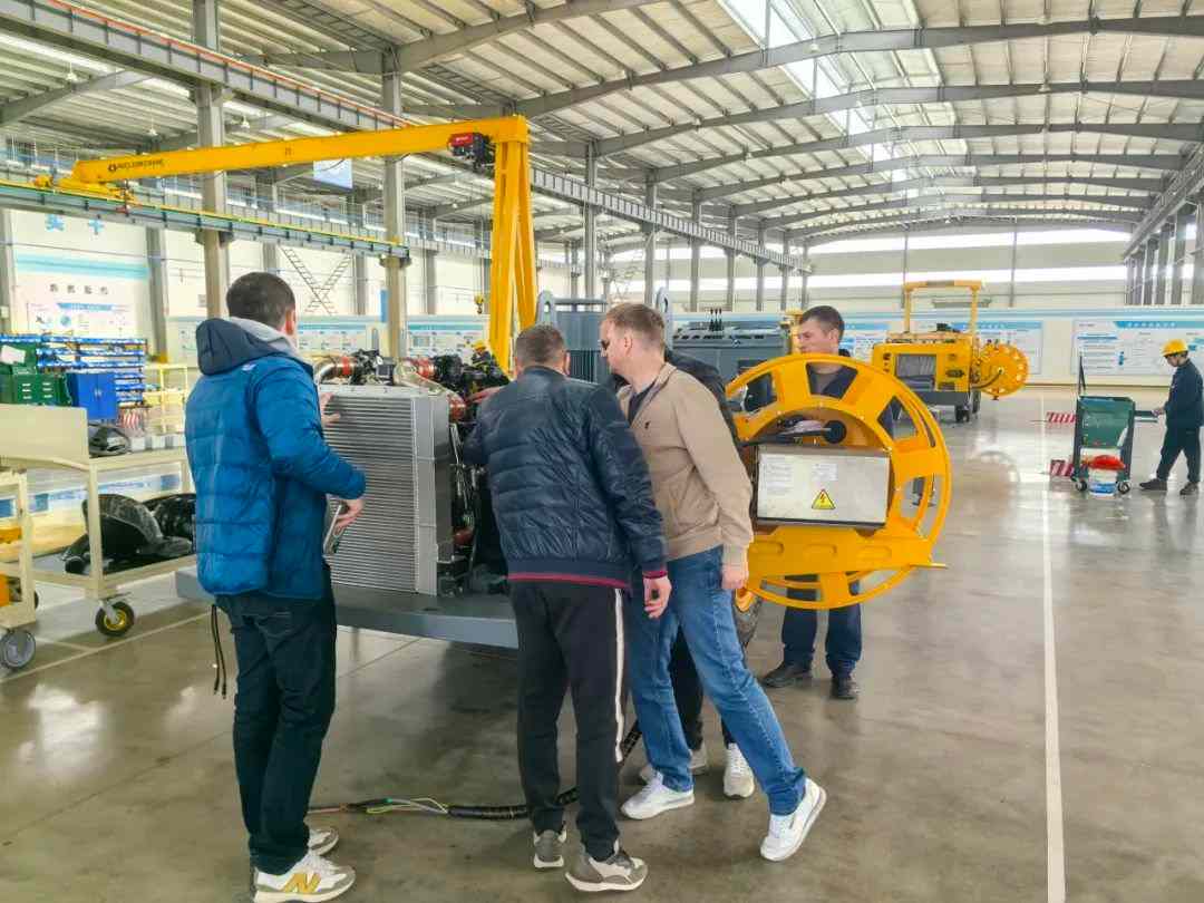 欧洲客户代表团赴湖北宜昌考察开山重工地下凿岩机器人(图7)