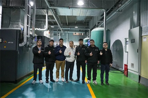 斯可络压缩机助力知名外资汽配品牌一级能效站房挂牌！(图3)