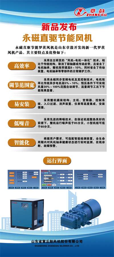 新品发布！山东章鼓永磁直驱节能风机：颠覆传统，开启风机新时代(图7)
