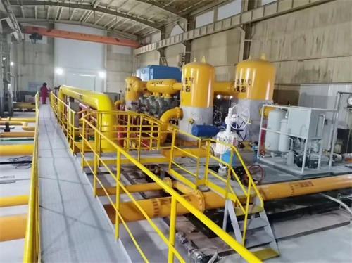 新疆油建公司81号天然气处理站浅冷装置压缩机成功投产(图1)