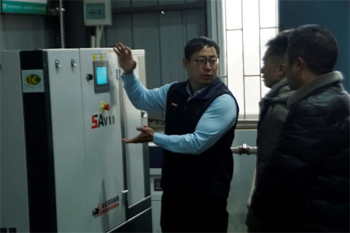 复盛公司捐赠一级能效空压机实训设备，边疆校园焕新“动力”(图4)