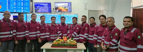 开山集团项目投产，总统主持仪式！(图3)