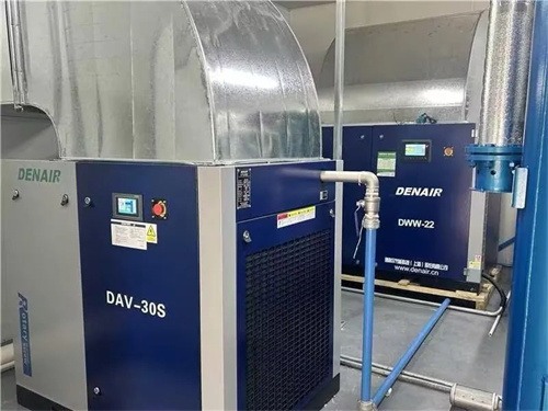 合作畅想 未来规划 德耐尔压缩空气压缩机组落户高校(图2)