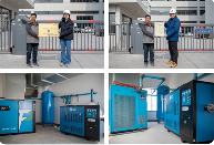 鲍斯承建轴承企业空压站成功投入使用(图2)