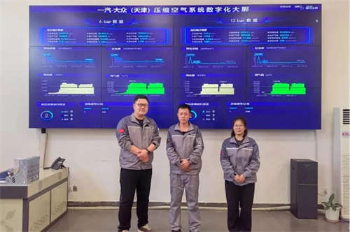 意朗智造，节能标杆！一汽-大众天津厂区空压站升级焕新，能效提升30%(图4)