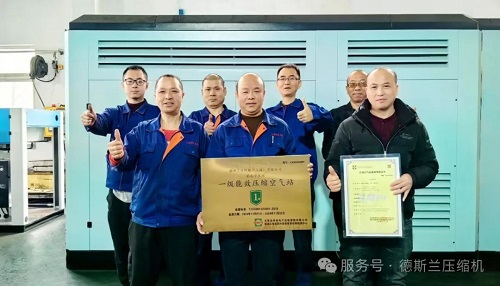德斯兰箱式一级能效空气压缩站上市(图1)