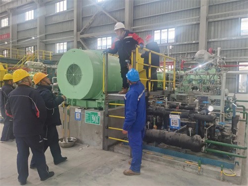 两台往复式BOG高压压缩机空载试运行圆满成功(图2)