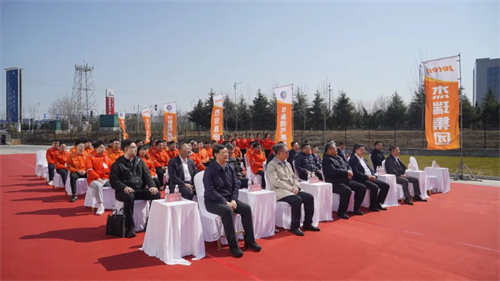 华新燃气集团车载燃气驱动往复式压缩机组交付庆典圆满结束(图1)