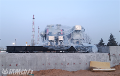 济柴动力第一离心压缩机组完成主设备安装(图1)