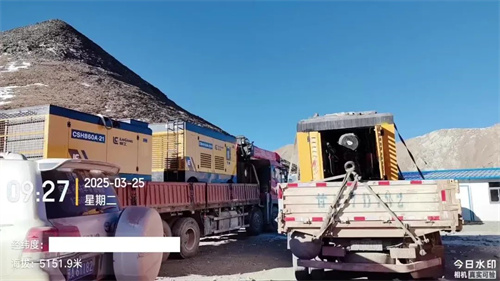 柳工三台移动螺杆空气压缩机成功通过高原恶劣环境测试(图3)