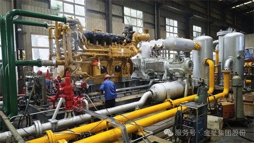 金星集团有限公司开发制造重型大功率燃烧驱动活塞压缩机(图2)