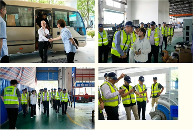 东南亚千万级空压机代理商访问斯可络(SCR)中国空气压缩机总(图2)