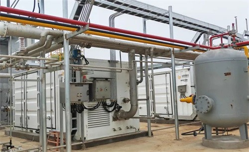 ADEKOM185kW防爆变频控制集装箱沼气螺杆压缩机(图2)