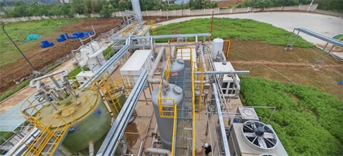 ADEKOM185kW防爆变频控制集装箱沼气螺杆压缩机(图1)