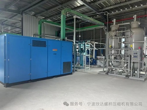 宁波新达节能空气压缩机的优越性能和高效节能效果非常满意(图1)