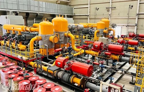 阿姆河B区中部气田增压工程四台济柴动力公司4兆瓦抗硫压缩机组(图3)