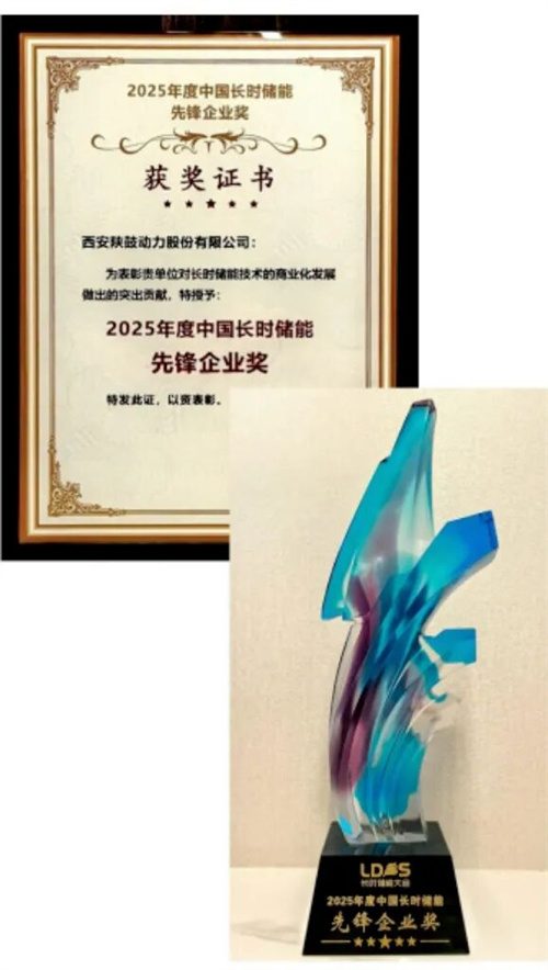 陕西鼓荣获“中国新储能压缩空气储能企业前十”(图2)