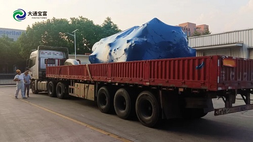 大同宝福为广西某丙醇项目定制的双齿轮增速蒸汽压缩机今天发货顺(图1)