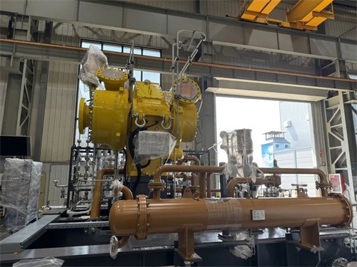 550兆瓦燃气联合循环热电站提供2套燃料气增压机组(FGB)(图1)