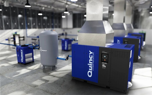 昆西无油系列空气压缩机配备智能控制系统(图2)