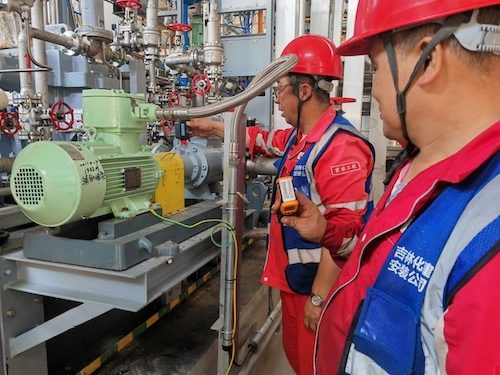 20250901868746.jpeg 化肥厂60万吨/年苯乙烯装置核心设备——乙烯压缩机氮气试运行(图3)