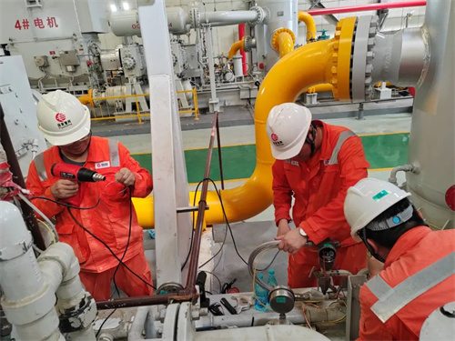 元坝作业区5台往复式压缩机组完成24K深度中修维护(图1)
