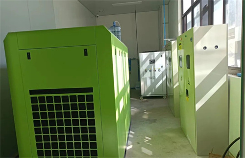 55KW风冷无油螺杆空气压缩机和后处理成套设备(图2)