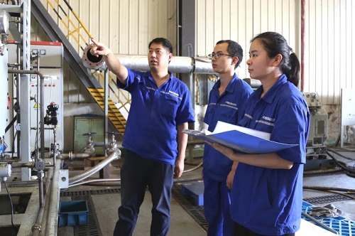 中国船舶新产品氢气隔膜压缩机稳定运行(图1)