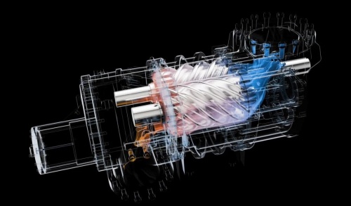 雪人集团与中国科学院理化技术研究所联合开发“氦喷油螺杆压缩机(图3)