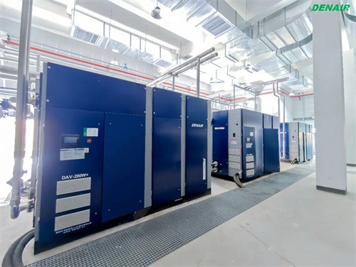 德耐尔正式购买6台喷油螺杆DAV280W+和2台油封螺杆真空(图1)