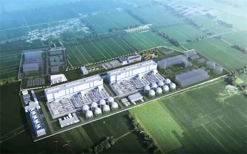 华能金坛2×350兆瓦 盐穴压缩空气储能发电项目顺利吊装到位(图2)