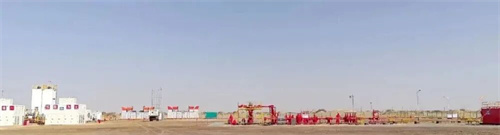 庆宇2井每天20万立方米高产气量平稳运行(图1)