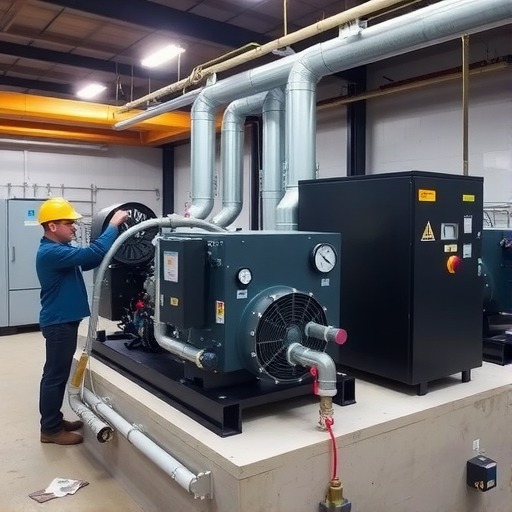 空气压缩机设备安装和试运行中的注意事项(图1)