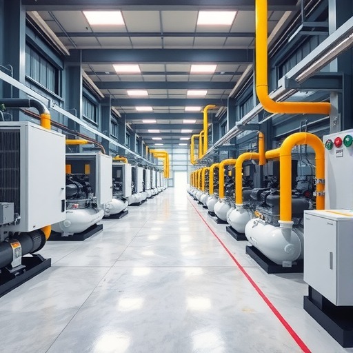 华金阿美精细化工及原材料工程空压站设备成功机械竣工(图1)