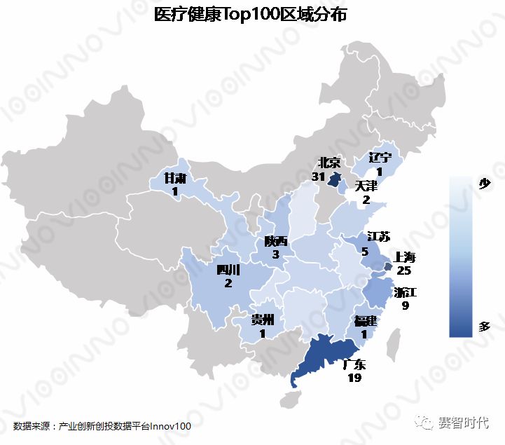 2017-2018年医疗健康Top100深度分析(图4) 2017-2018年医疗健康Top100深度分析(图4)