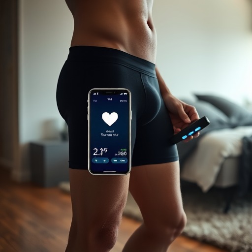 有了SKIIN智能内裤，可随时监测身体健康状况(图1)