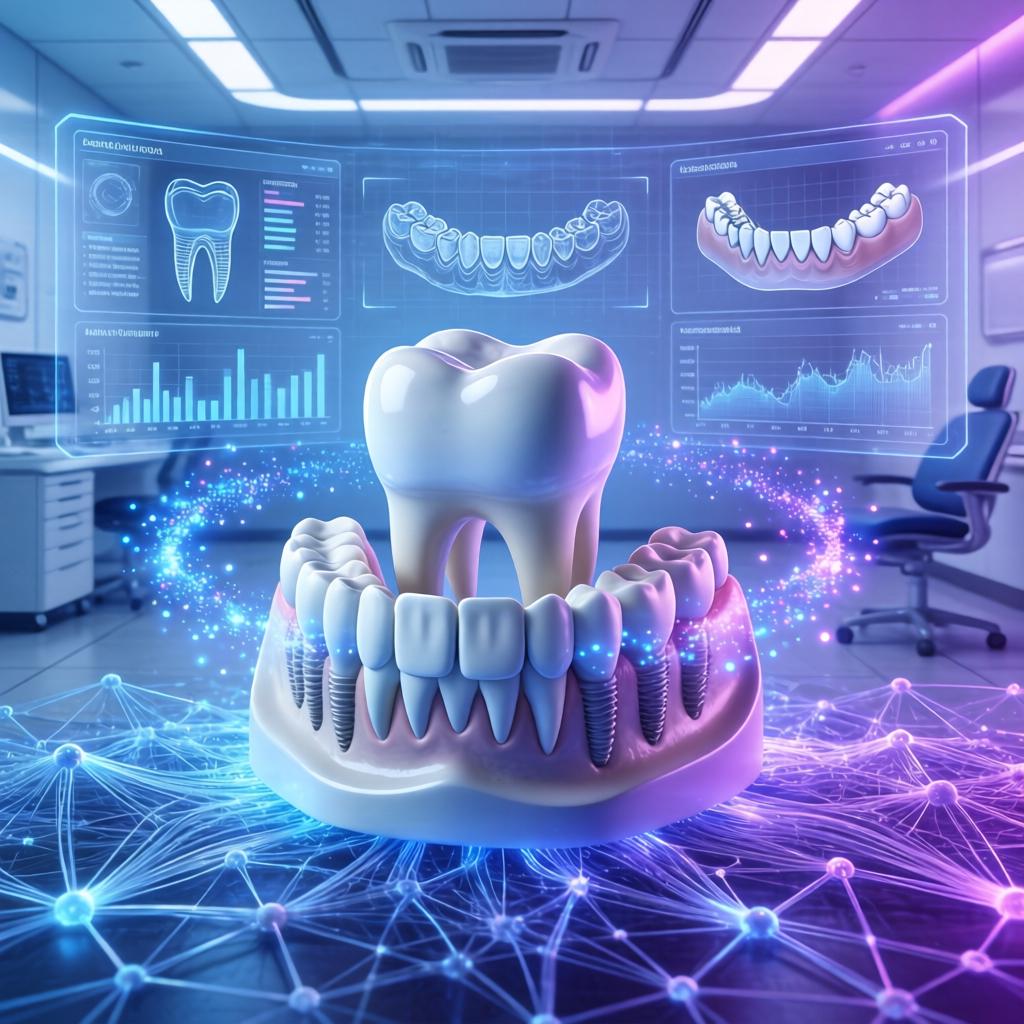 围绕影像大数据和智能分析，EZ口腔云提升精准化诊疗和义齿定制水平(图1)