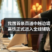 我国首条直通中越边境高铁正式进入全线铺轨阶段！