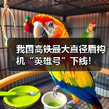 我国高铁最大直径盾构机“英雄号”下线！（图3）