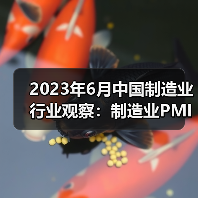 2023年6月中国制造业行业观察:制造业PMI有所回升 2023年6月中国制造业行业观察:制造业PMI有所回升