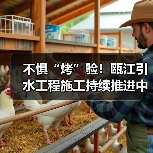 不惧“烤”验!瓯江引水工程施工持续推进中(图1) 不惧“烤”验!瓯江引水工程施工持续推进中(图1)