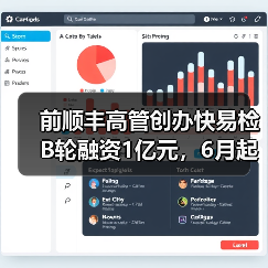 前顺丰高管创办快易检B轮融资1亿元,6月起平台月收入破千万(图4) 前顺丰高管创办快易检B轮融资1亿元,6月起平台月收入破千万(图4)