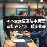 495家康复医院中民营占比达67%,数字化转型需解决三大障碍(图2) 495家康复医院中民营占比达67%,数字化转型需解决三大障碍(图2)