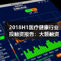 2018H1医疗健康行业投融资报告:大额融资频现、医药领域火热、早期项目偏少(图1) 2018H1医疗健康行业投融资报告:大额融资频现、医药领域火热、早期项目偏少(图1)