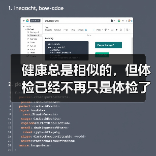 健康总是相似的,但体检已经不再只是体检了(图4) 健康总是相似的,但体检已经不再只是体检了(图4)