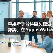 苹果牵手骨科巨头捷迈邦美,在Apple Watch上推出患者数字交互护理(图1) 苹果牵手骨科巨头捷迈邦美,在Apple Watch上推出患者数字交互护理(图1)