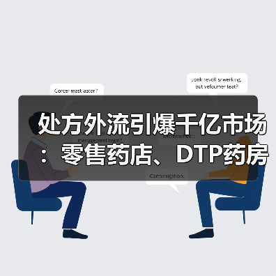 处方外流引爆千亿市场:零售药店、DTP药房、医药电商、院边店哪家强?(图1) 处方外流引爆千亿市场:零售药店、DTP药房、医药电商、院边店哪家强?(图1)