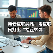 康云互联吴凡:用互联网打出“检验核弹”(图1) 康云互联吴凡:用互联网打出“检验核弹”(图1)